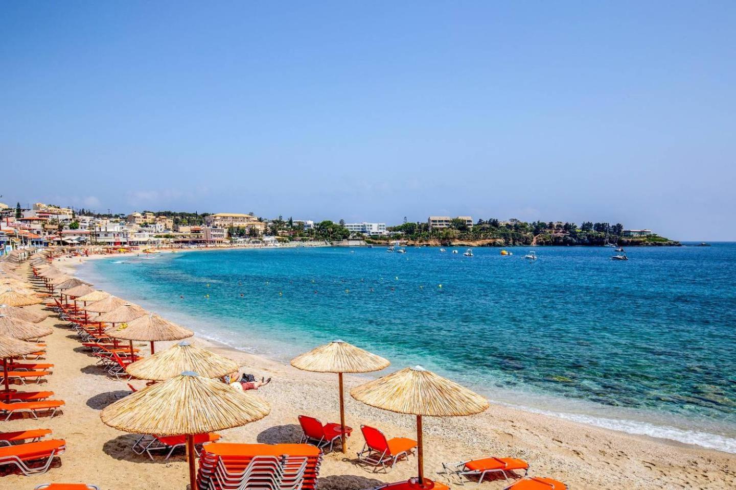 Апартаменты Agia Pelagia Blue Apt With Seaview 50M From Sea Экстерьер фото